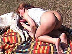 Canadian Dog Sex On A Private Lawn